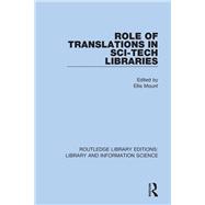 Role of Translations in Sci-tech Libraries 9780367364533