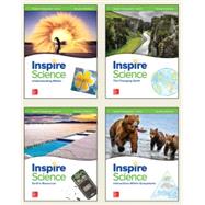 Inspire Science: Integrated G7 Write-In Student Edition 4-Unit Bundle (Physical Text Only) 9780076874590
