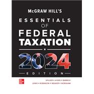 McGraw-Hill's Essentials of Federal Taxation 2024 Edition 9781265364656