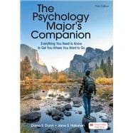 The Psychology Major's Companion Everything You Need to Know to Get You Where You Want to Go 9781319334765