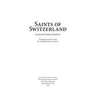 Saints of Switzerland 9780884654957