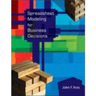 Spreadsheet Modeling for Business Decisions 9780073525136