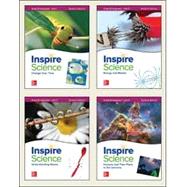 Inspire Science: Integrated G8 Student Edition 4-Unit Bundle (Physical Text Only) 9780076875207