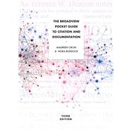 The Broadview Pocket Guide to Citation and Documentation - Third Edition 9781554815227