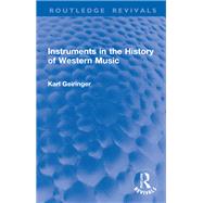 Instruments in the History of Western Music 9781032895468