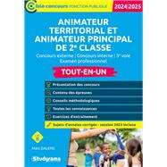 Animateur territorial et Animateur principal de 2e classe - Tout-en-un - Catégorie B - Concours 2... 9782759055593