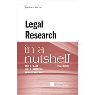 Legal Research in a Nutshell(Nutshells) 9798887865782