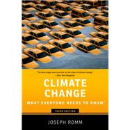 Climate Change What Everyone Needs to Know® 9780190866112