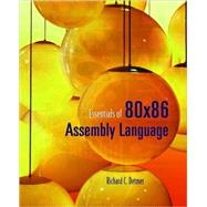 Essentials of 80x86 Assembly Language 9780763736217