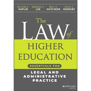 The Law of Higher Education 9781394196289