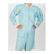 Apex Aseptic Extra-Safe Lab Coats - Sky Blue Small - Pack of 10 Coats (Item #22-770-136) 8780000106293