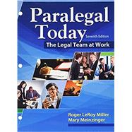 Paralegal Today: The Legal Team at Work 9780357096307