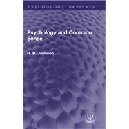 Psychology and Common Sense 9781032966441