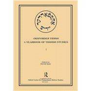 Oksforder Yiddish (Vol 1) 9781315076669