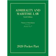 Admiralty and Maritime Law, 6th, 2020 Pocket Part 9781647086671