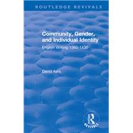 Community, Gender, and Individual Identity 1988 9781138306721