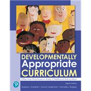 Developmentally Appropriate Curriculum 9780138206826
