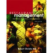 Restaurant Management Customers, Operations, and Employees 9780131136908