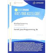 MindTap Programming, 1 term (6 months) Printed Access Card for Farrell's Java Programming, 9th 9781337397117