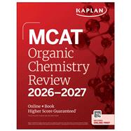 MCAT Organic Chemistry Review 2026-2027 Online + Book 9781506297477