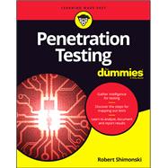 Penetration Testing for Dummies 9781119577485