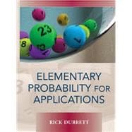 Elementary Probability for Applications 9780521867566