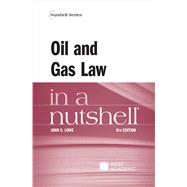 Oil and Gas Law in a Nutshell(Nutshells) 9781685618001