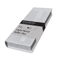 Moleskine Roller Pen, Light Metal, Fine Point (0.5 MM), Black Ink 9788866138037