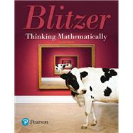 Thinking Mathematically 9780136558088