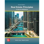 Real Estate Principles: A Value Approach (LOOSELEAF) 9781265838164