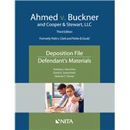 Ahmed v. Buckner and Cooper & Stewart, LLC Deposition File, Defendant's Materials 9781601568472