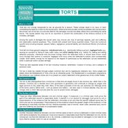 Torts (Speedy Study Guides) 9781633838529