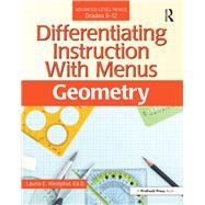 Differentiating Instruction With Menus Grades 9-12 9781618218919