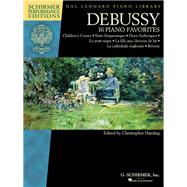 Claude Debussy: 16 Piano Favorites 9781540039088