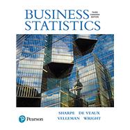 Business Statistics, Third Canadian Edition, 9780133899122