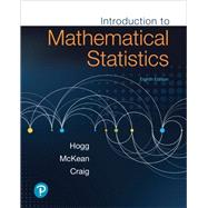 Introduction to Mathematical Statistics, Books a la Carte Edition 9780134689135