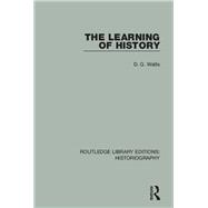 The Learning of History 9781138189287