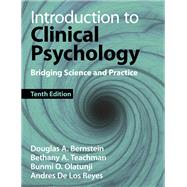 INTRO.TO CLINICAL PSYCHOLOGY 9781009379298