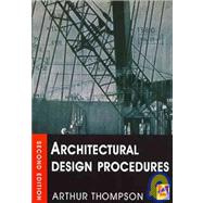 Architectural Design Procedures 9780340719411