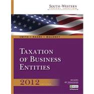 South-Western Federal Taxation 2012 Taxation of Business Entities (with H&R Block @ Home Tax Preparation Software CD-ROM and RIA Checkpoint 1 term (6 Months) and CPA Excel Printed Access Card) 9780538479592