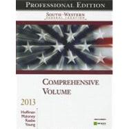 South-Western Federal Taxation 2013 Comprehensive, Professional Edition (with H&R Block @ Home Tax Preparation Software CD-ROM) 9781133189695