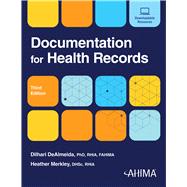Documentation for Health Records, 3rd Edition 9781584269700