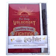 Harry Potter - Harry Potter Hardcover Ruled Journal and Wand Pen Set 9781683839811