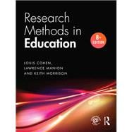 Research Methods in Education 9781138209886