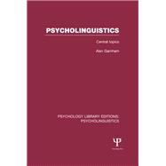 Psycholinguistics (PLE: Psycholinguistics) 9780203729946