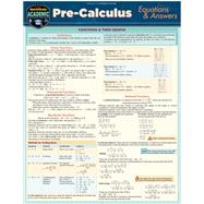 Pre-calculus Equations & Answers 9781423239963