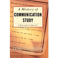 Book cover for History Of Communication Study