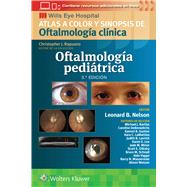 Book cover for Oftalmología pediátrica Atlas a color y sinopsis de Oftalmología clínica