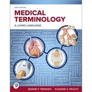 Book cover for Medical Terminology: A Living Language [Rental Edition]