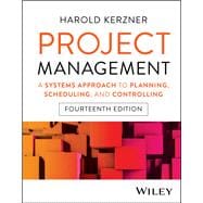 Book cover for Project Management: A Systems Approach toPlanning, Scheduling, and Controlling